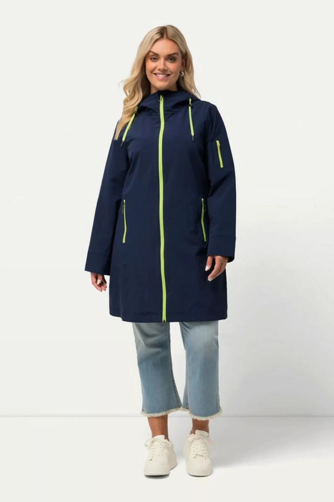 Ulla Popken Funktionsjacke HYPRAR Funktionsjacke wasserdicht Stehkragen günstig online kaufen