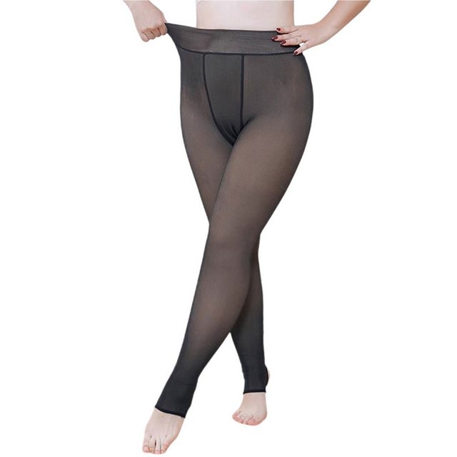 Refttenw Leggings Thermo-Leggings, Strumpfhosen, halbtransparente Strumpfho günstig online kaufen