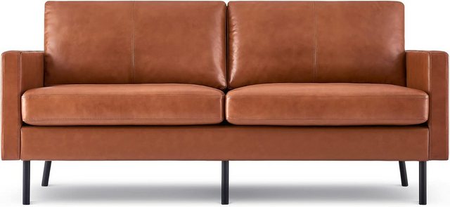 Z-Hom Sofa Z-Hom Leder Sofa Modell 001, 2-Sitzer-/ 3-Sitzer-Sofa, Moderne C günstig online kaufen