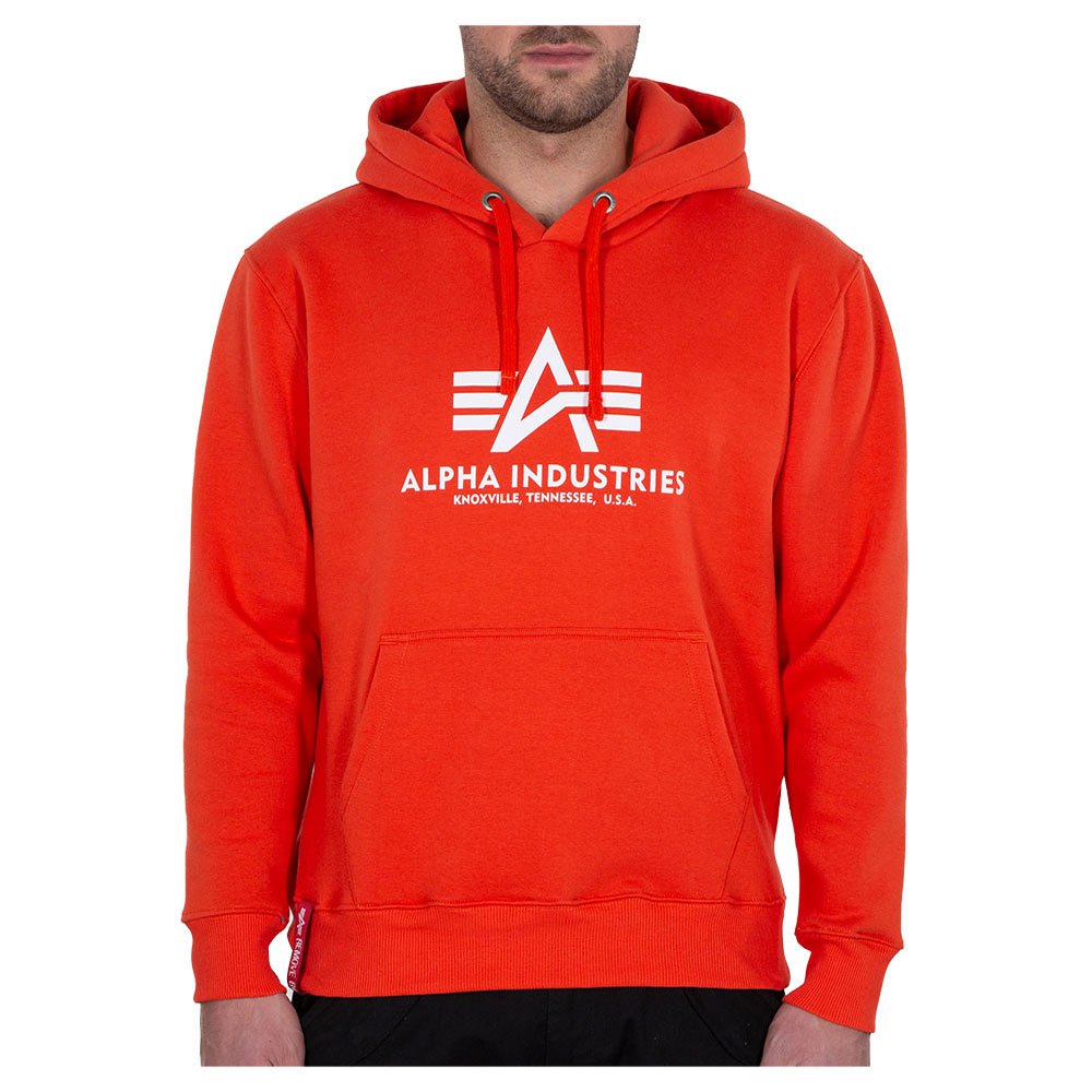 Alpha Industries Basic Kapuzenpullover XL Atomic Red günstig online kaufen