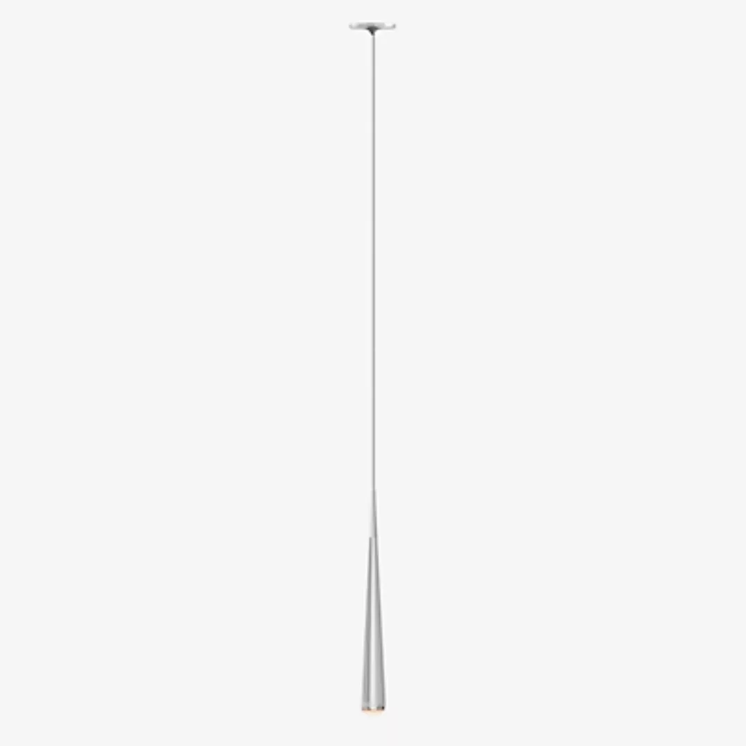 Grau Niceone Einbaupendelleuchte LED, chrom/grau - 600 cm günstig online kaufen