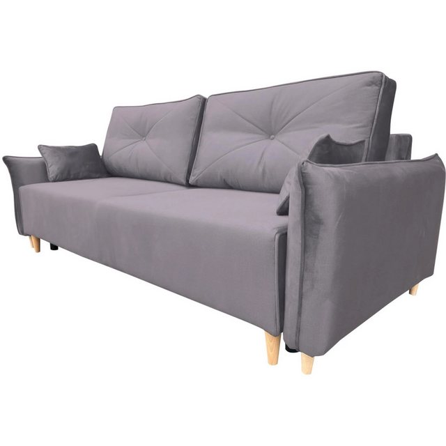 Beautysofa Sofa Modernes stilvolles bequemes Sofa mit großem Schlafbereich günstig online kaufen