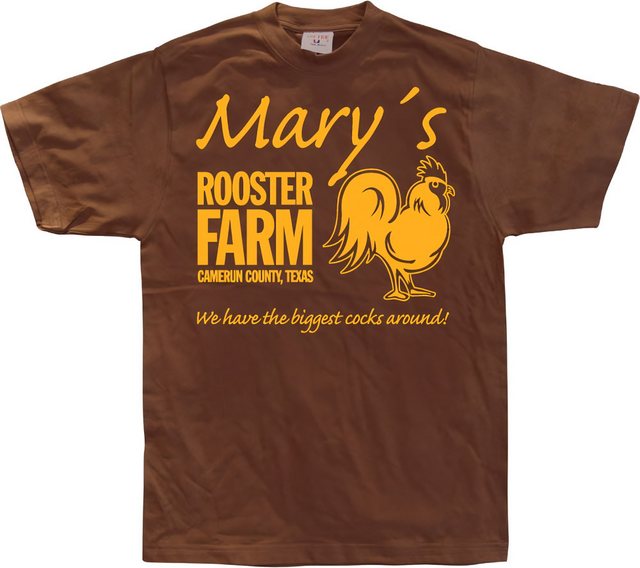 Hybris T-Shirt Mary's Rooster Farm T-Shirt günstig online kaufen