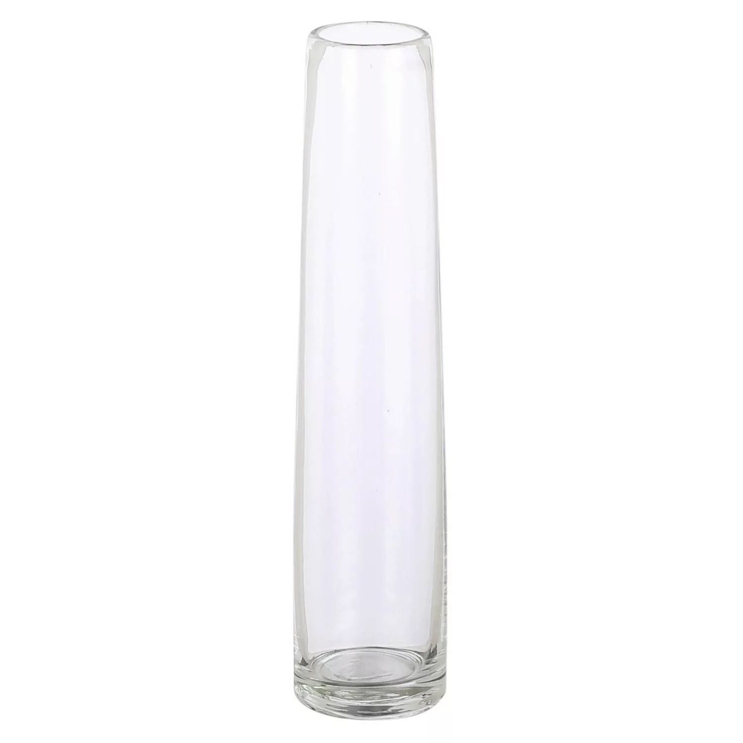 Mica Decorations Vase Glas Xandra 30,5 cm x Ø 7 cm Transparent günstig online kaufen
