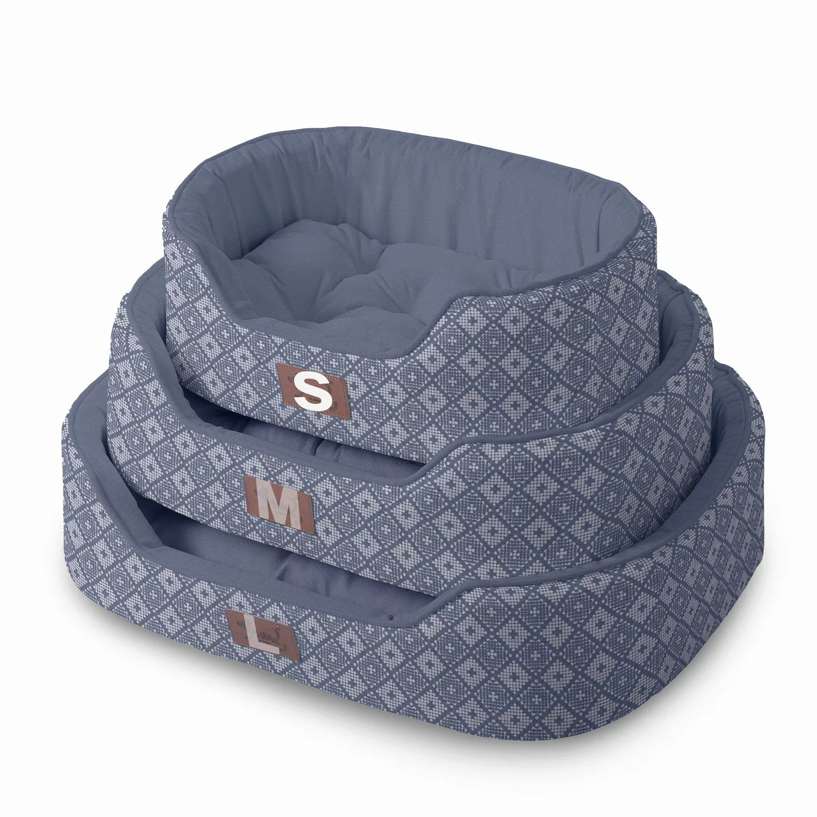TopMeow Tierbett Hundebett mit Rand, Made günstig online kaufen