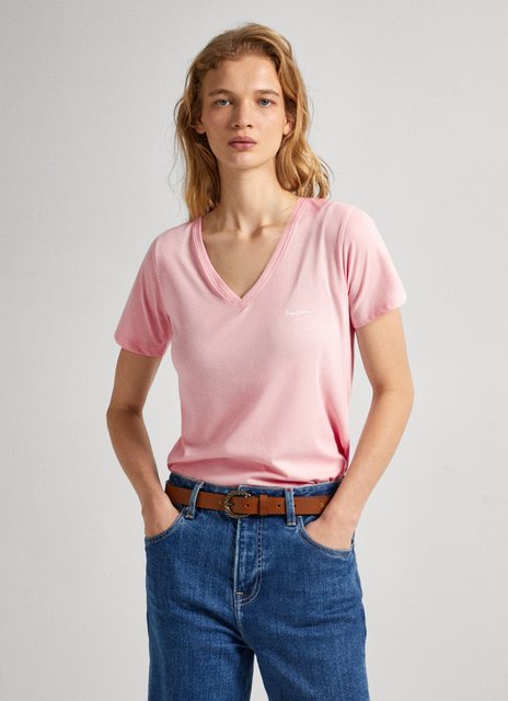 Pepe Jeans V-Shirt "LORETTE V-NECK" günstig online kaufen