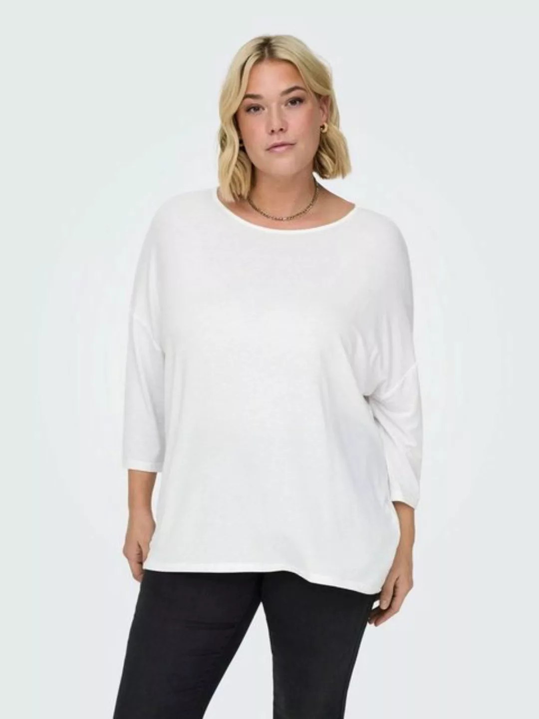 ONLY CARMAKOMA Blusenshirt CARLAMOUR 3/4 TOP JRS NOOS günstig online kaufen