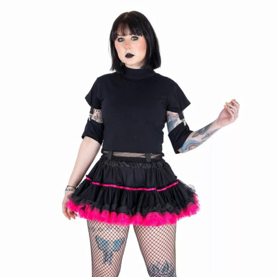 Poizen Industries Unterrock Sofra Schwarz Pink Mini Tutu günstig online kaufen