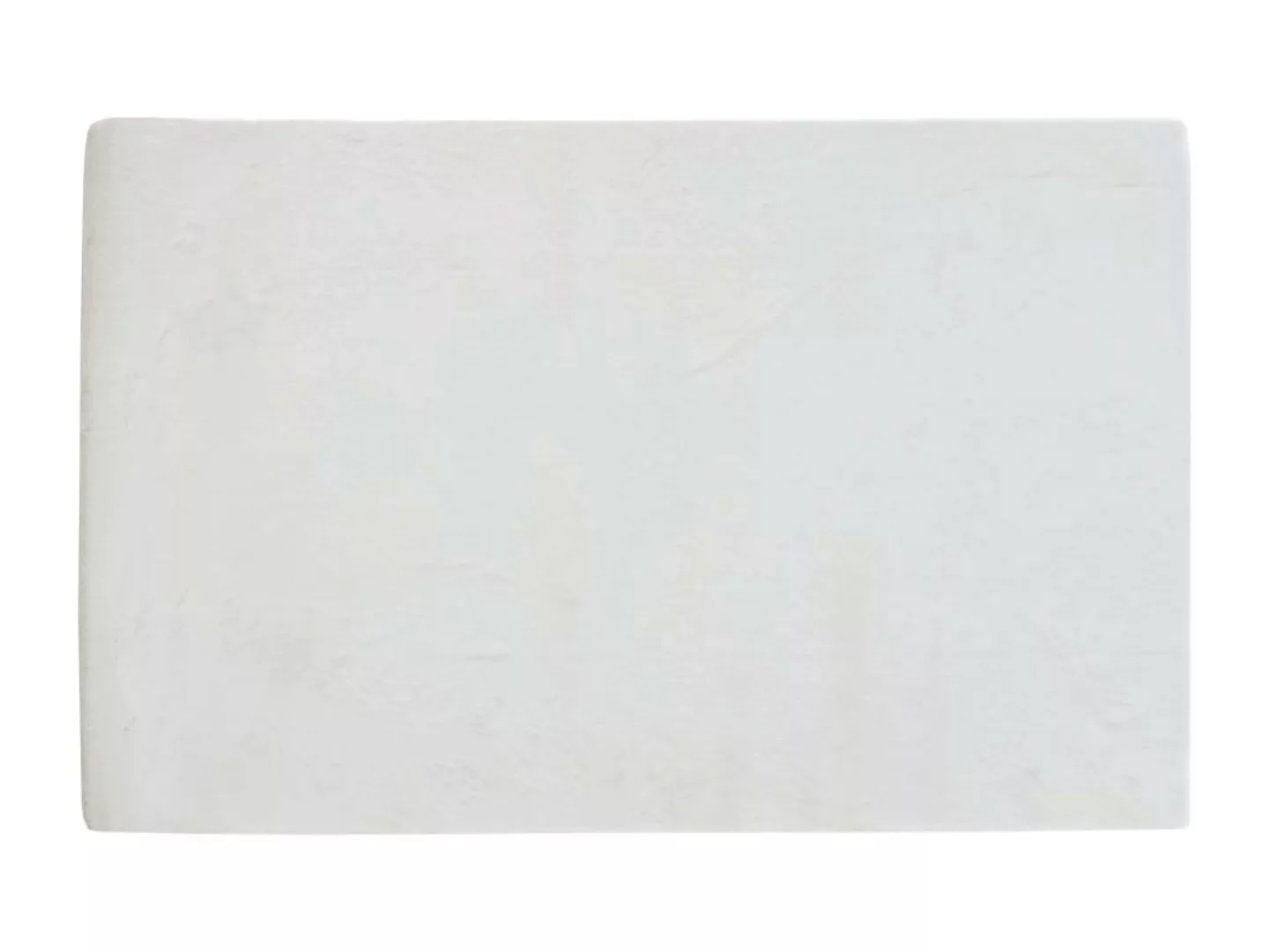 Hochflorteppich in Pelz-Optik - 160 x 230 cm - Off-White - BUNNY günstig online kaufen