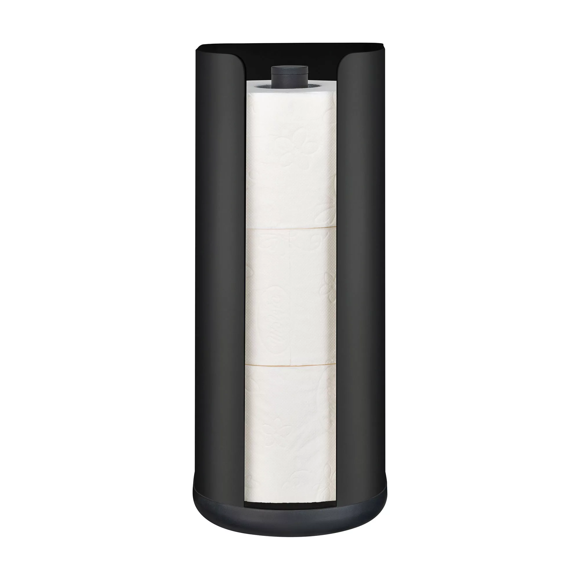 Wesco - Loft Papierrollenhalter - schwarz matt/pulverbeschichtet/BxHxT 13x3 günstig online kaufen