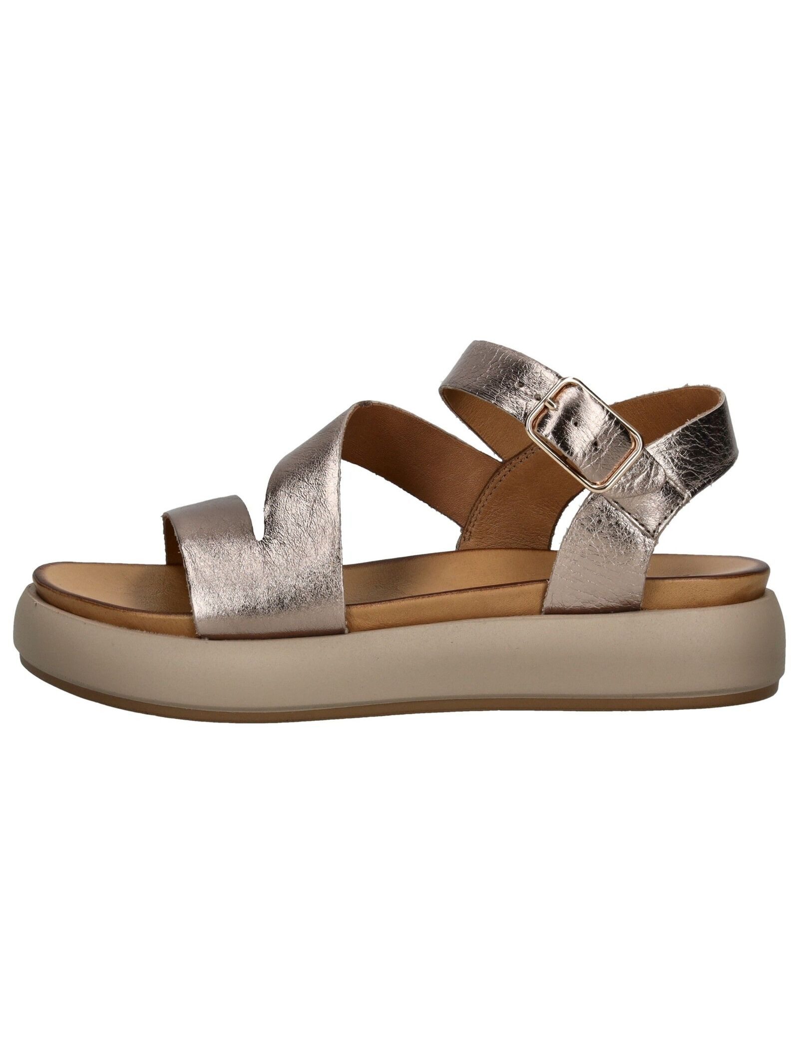 INUOVO Plateausandaletten "INUOVO Sandalen Leder" günstig online kaufen