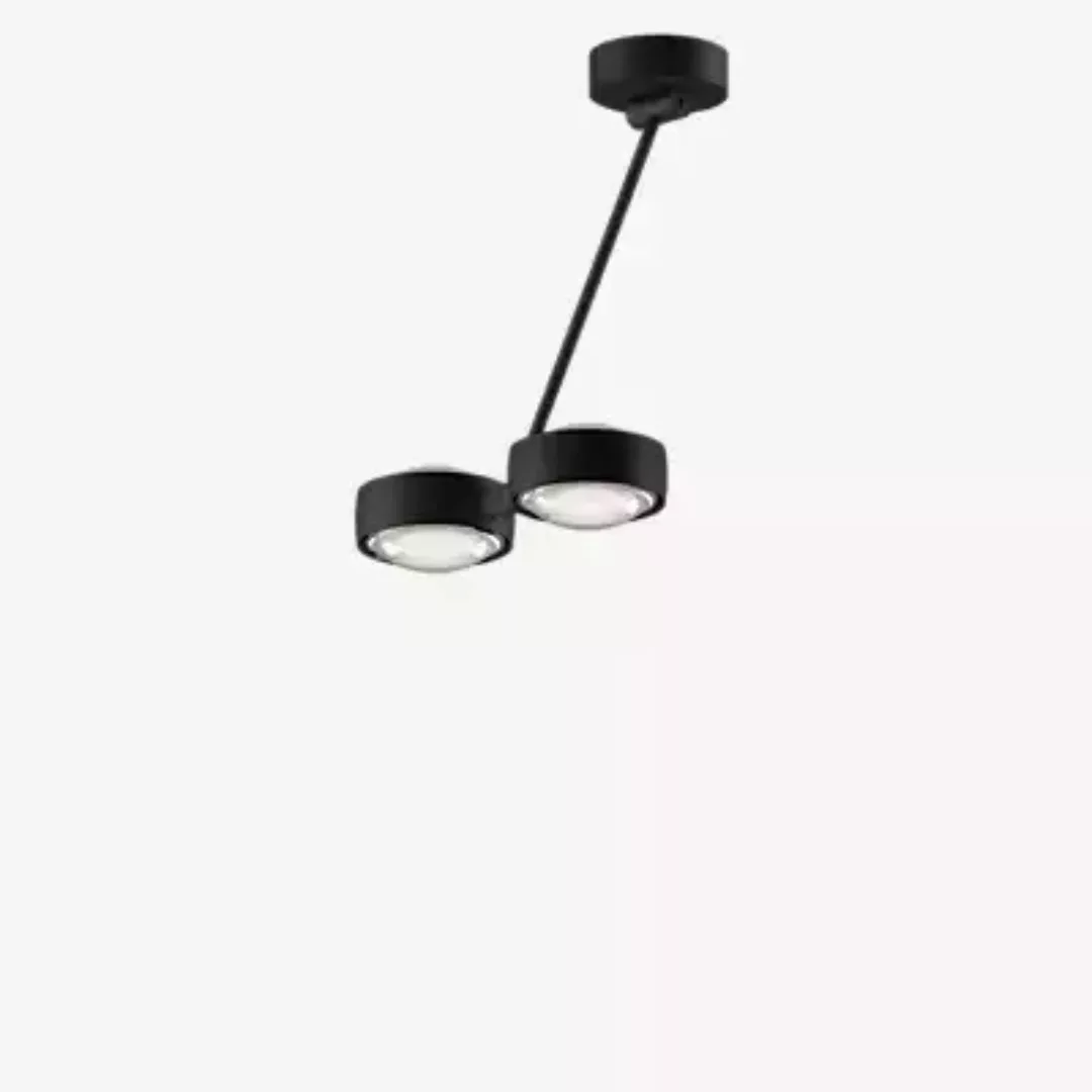 Occhio Sento Soffitto Doppio 40 Up D Deckenleuchte LED 2-flammig, Kopf schw günstig online kaufen