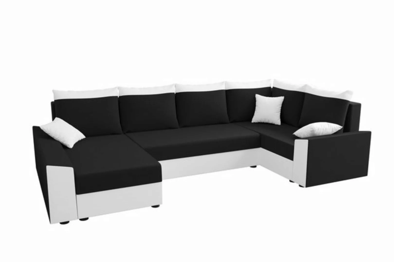 ALTDECOR Wohnlandschaft PAULI-LONG, Couch mit Schlaffunktion, Wohnzimmer - günstig online kaufen