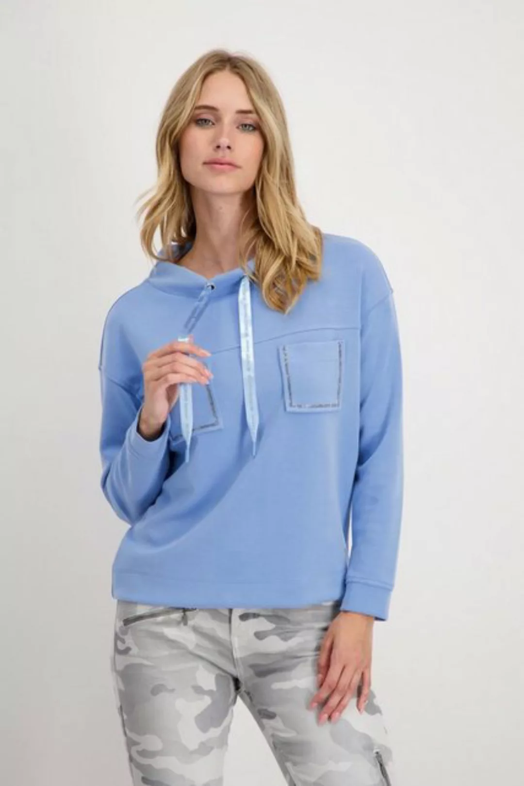 Monari Sweatshirt, mit geschmückten Taschen günstig online kaufen