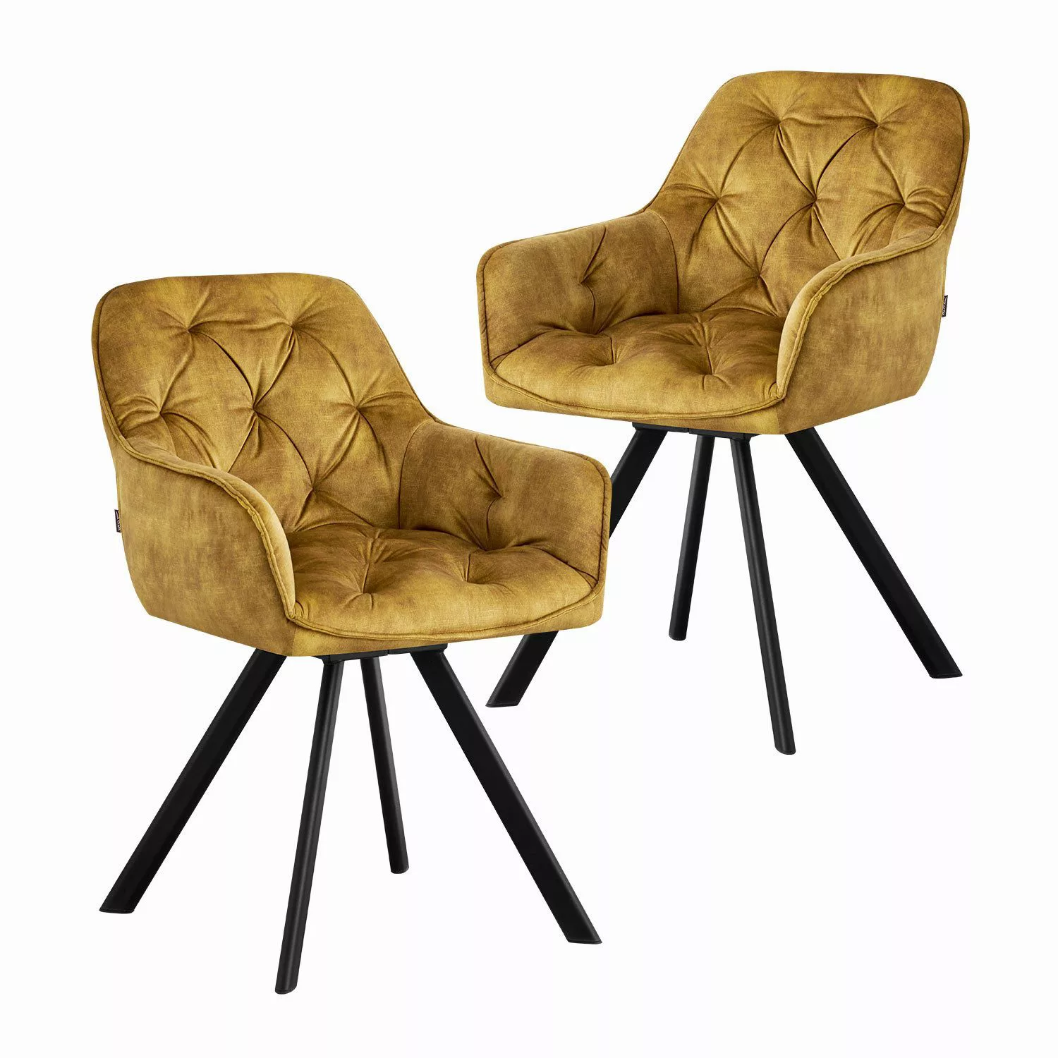 B&D home Polsterstuhl DIETER (2er Set, günstig online kaufen