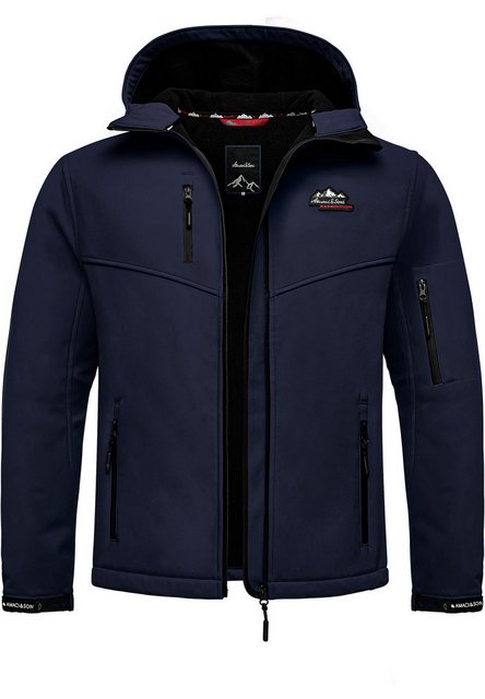 Amaci&Sons Softshelljacke Greeley Softshelljacke Herren Herbst Winter Softs günstig online kaufen