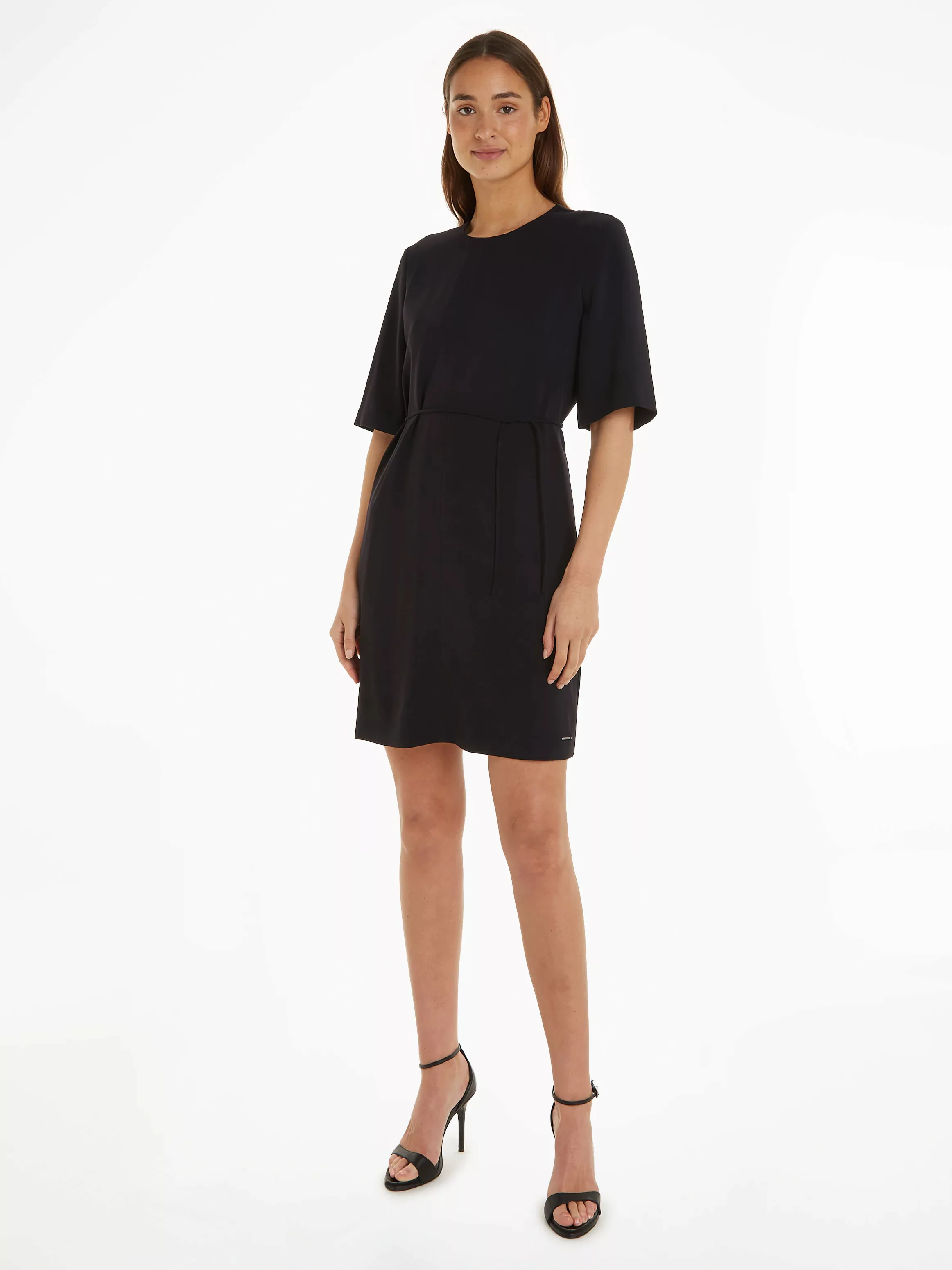 Calvin Klein Midikleid "STRUCTURE TWLL MINI SHIFT DRESS" günstig online kaufen
