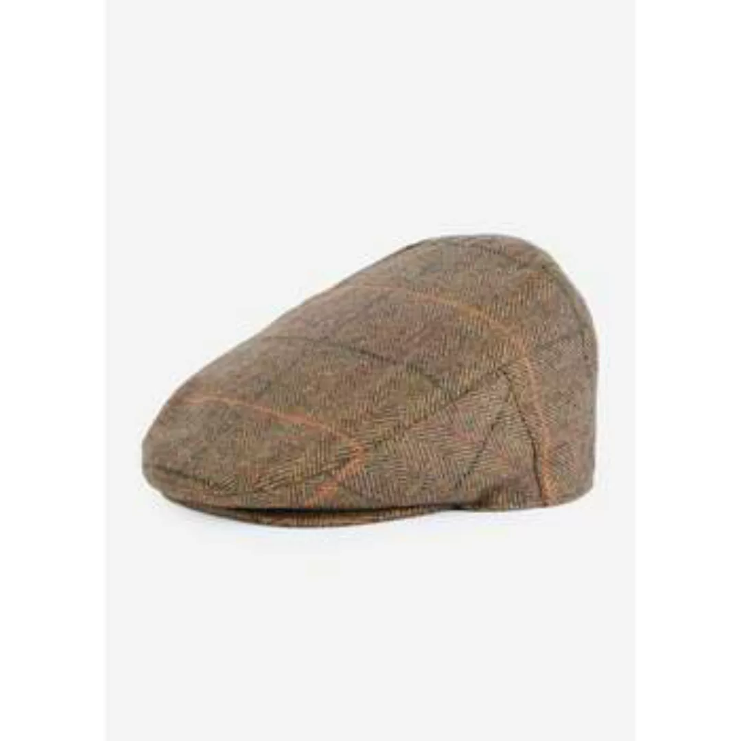 Barbour  Schirmmütze Wilkin flat cap - olive orange red günstig online kaufen