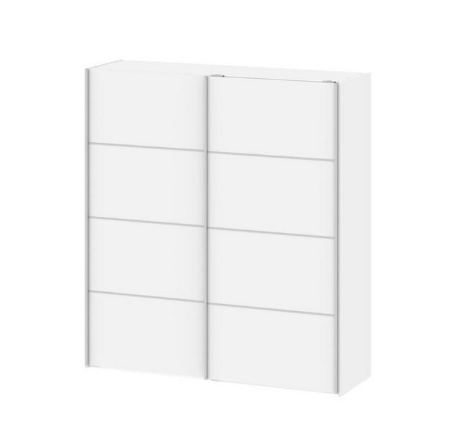 ebuy24 Kleiderschrank Veto Kleiderschrank 2 Türen breite 182 cm, weiss. günstig online kaufen