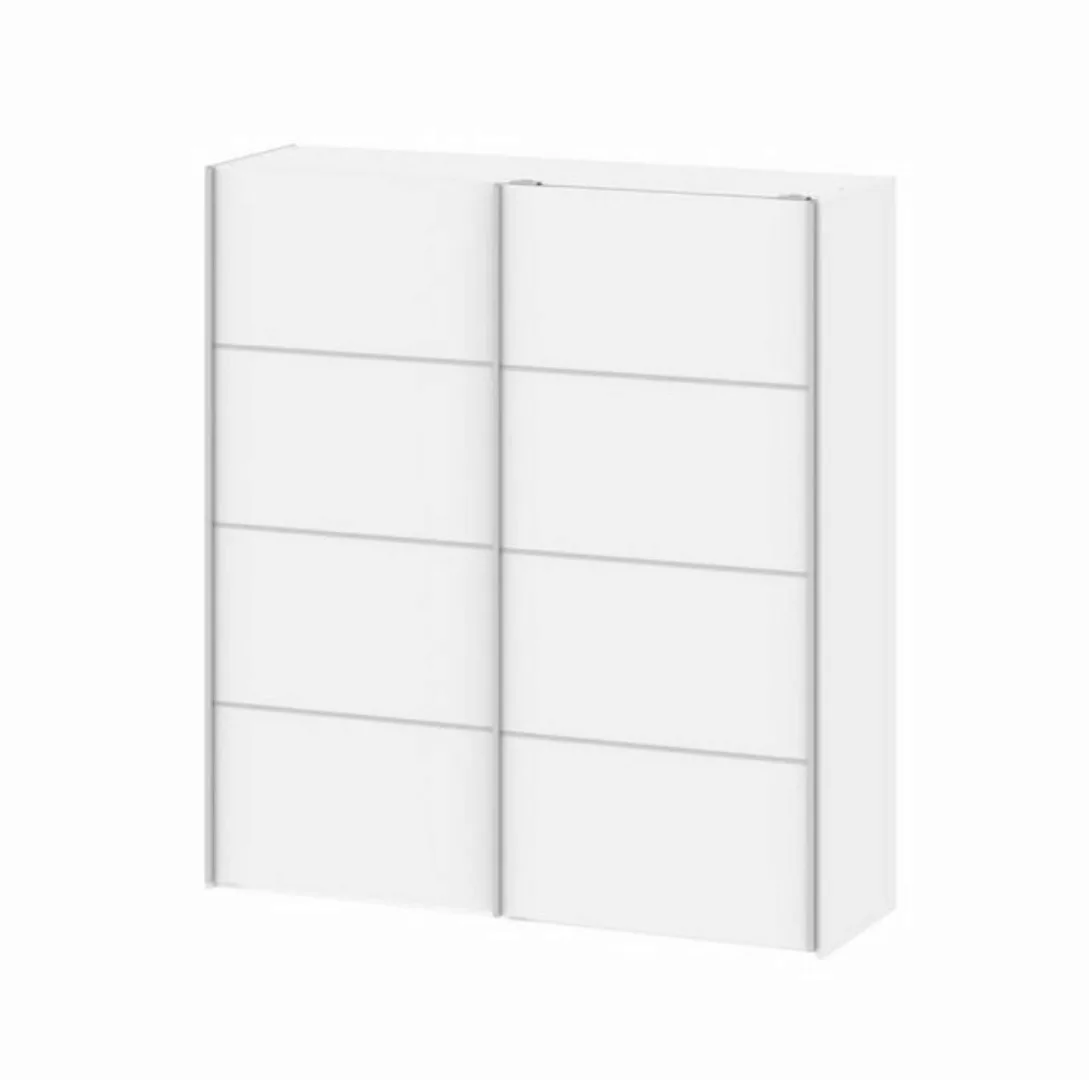 ebuy24 Kleiderschrank Veto Kleiderschrank 2 Türen breite 182 cm, weiss. günstig online kaufen