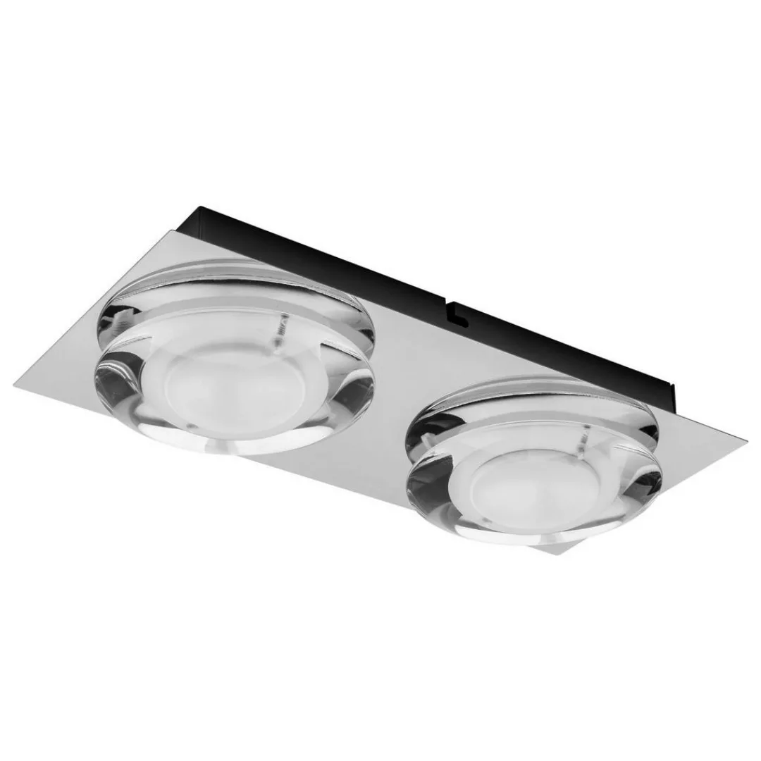 SPOT Light Deckenleuchte Primo 9029228 Chrom Metall Klarglas B/H/L: ca. 14x günstig online kaufen