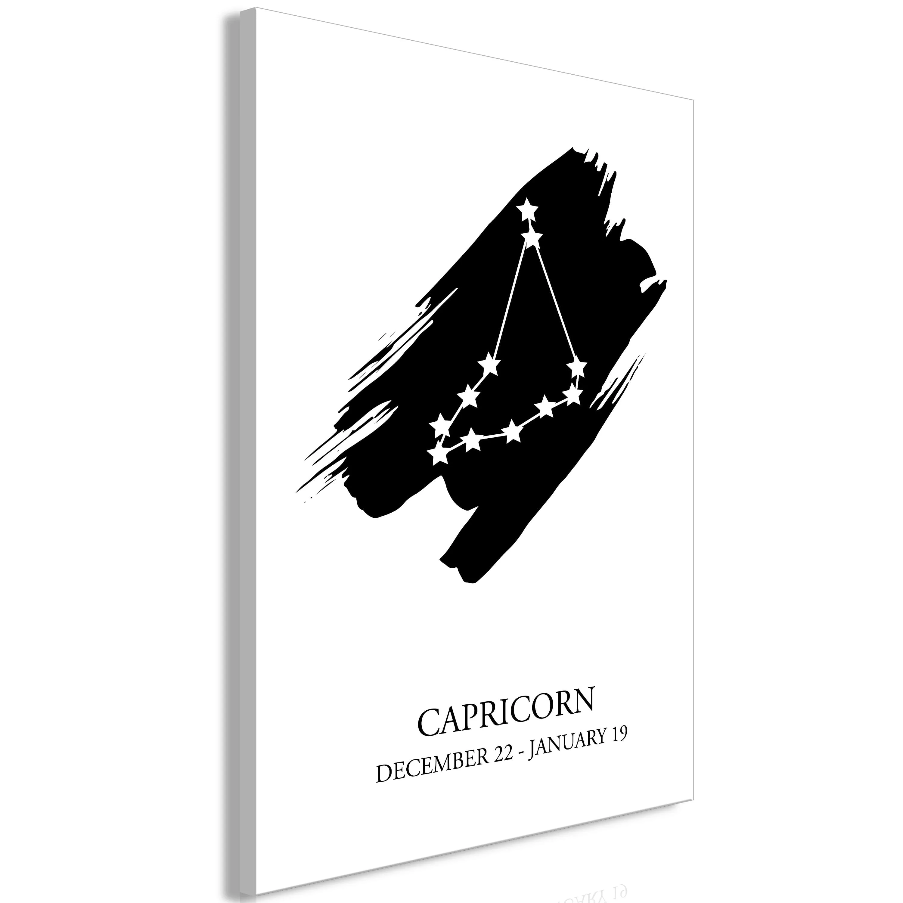 Wandbild - Zodiac Signs: Capricorn (1 Part) Vertical günstig online kaufen