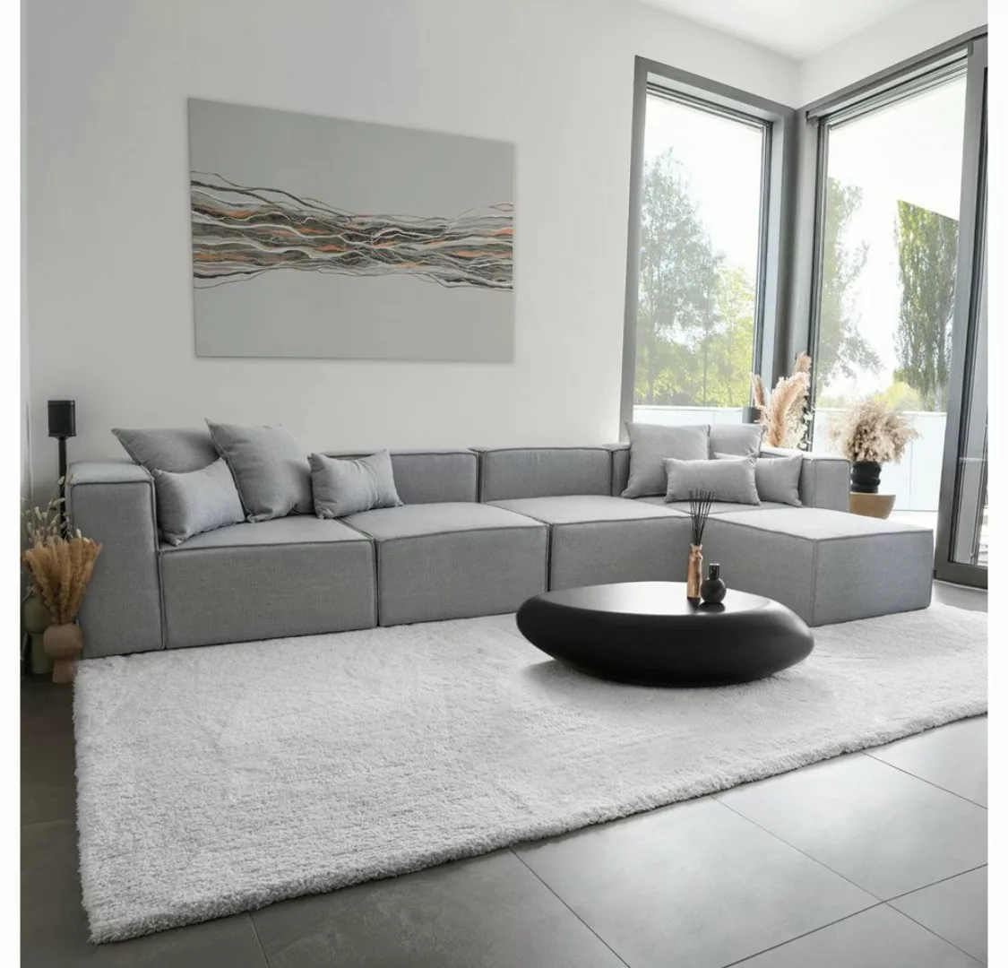 HOME DELUXE Sofa Modulares Sofa VERONA XL, Ecksofa Wohnlandschaft Modulsofa günstig online kaufen