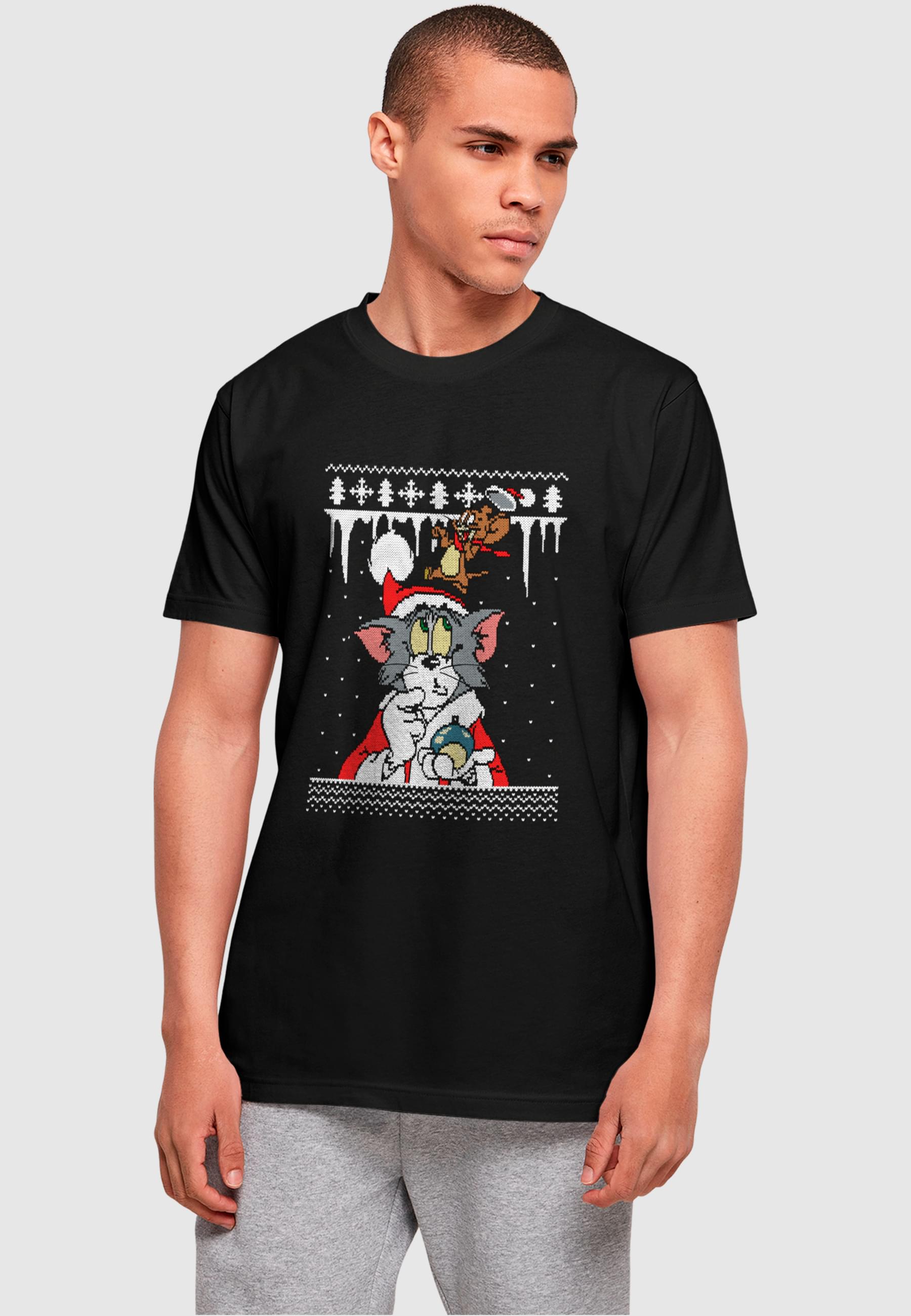 ABSOLUTE CULT T-Shirt "ABSOLUTE CULT Herren Tom and Jerry - Fair Isle T-Shi günstig online kaufen