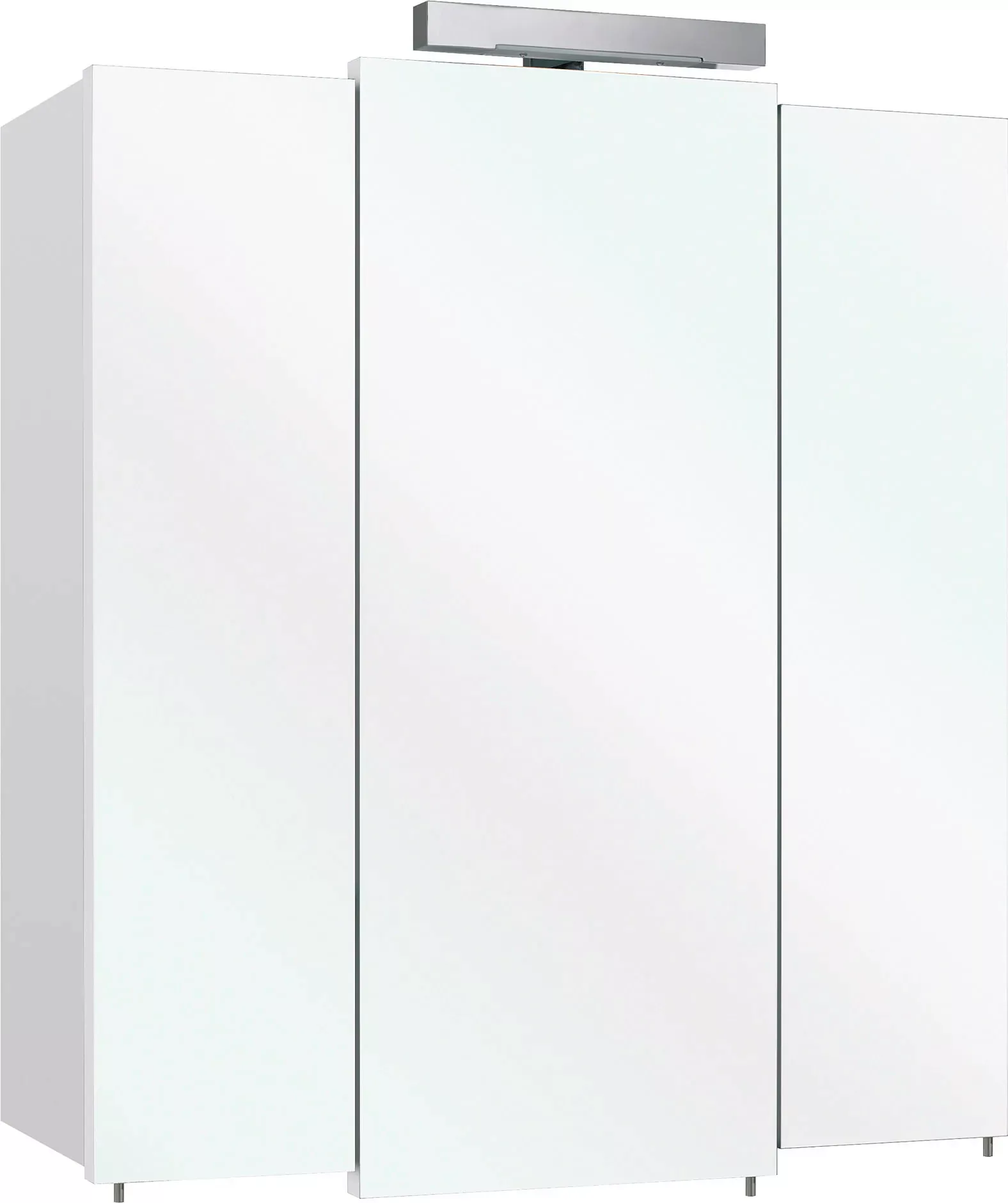 Saphir Spiegelschrank "Quickset 311 Badschrank, 3 Spiegeltüren, 6 Einlegebö günstig online kaufen