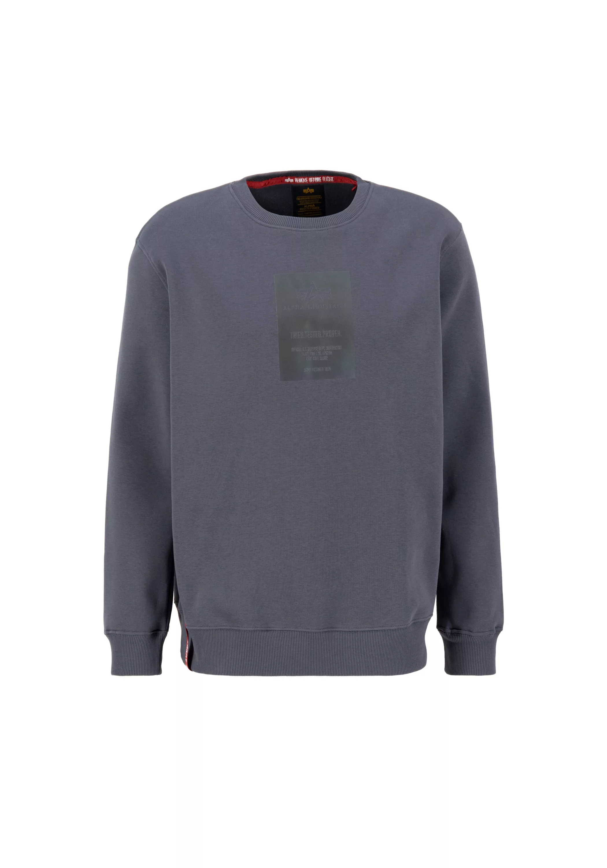Alpha Industries Sweater "Rainbow Refl. Label Sweater Sweatshirt" günstig online kaufen