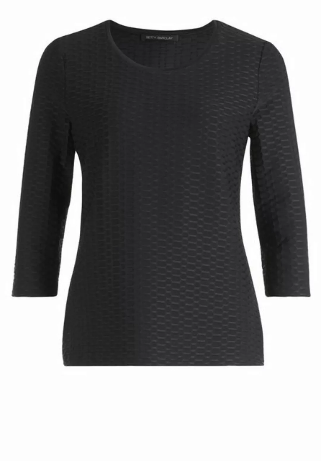 Betty Barclay 3/4-Arm-Shirt Betty Barclay Basic Shirt mit Rundhalsausschnit günstig online kaufen