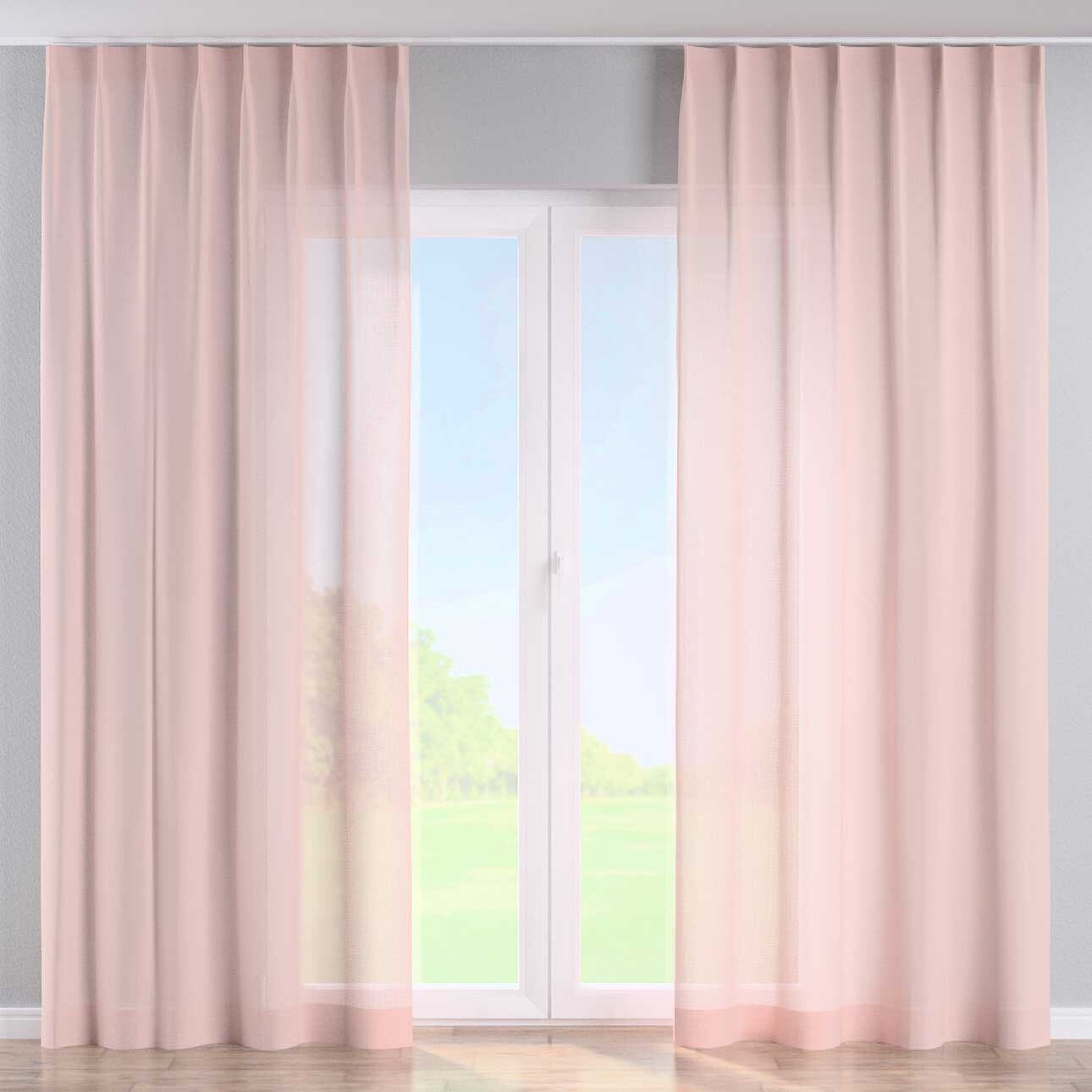 Vorhang mit flämischen 1-er Falten, rosa, Balance (143-81) günstig online kaufen