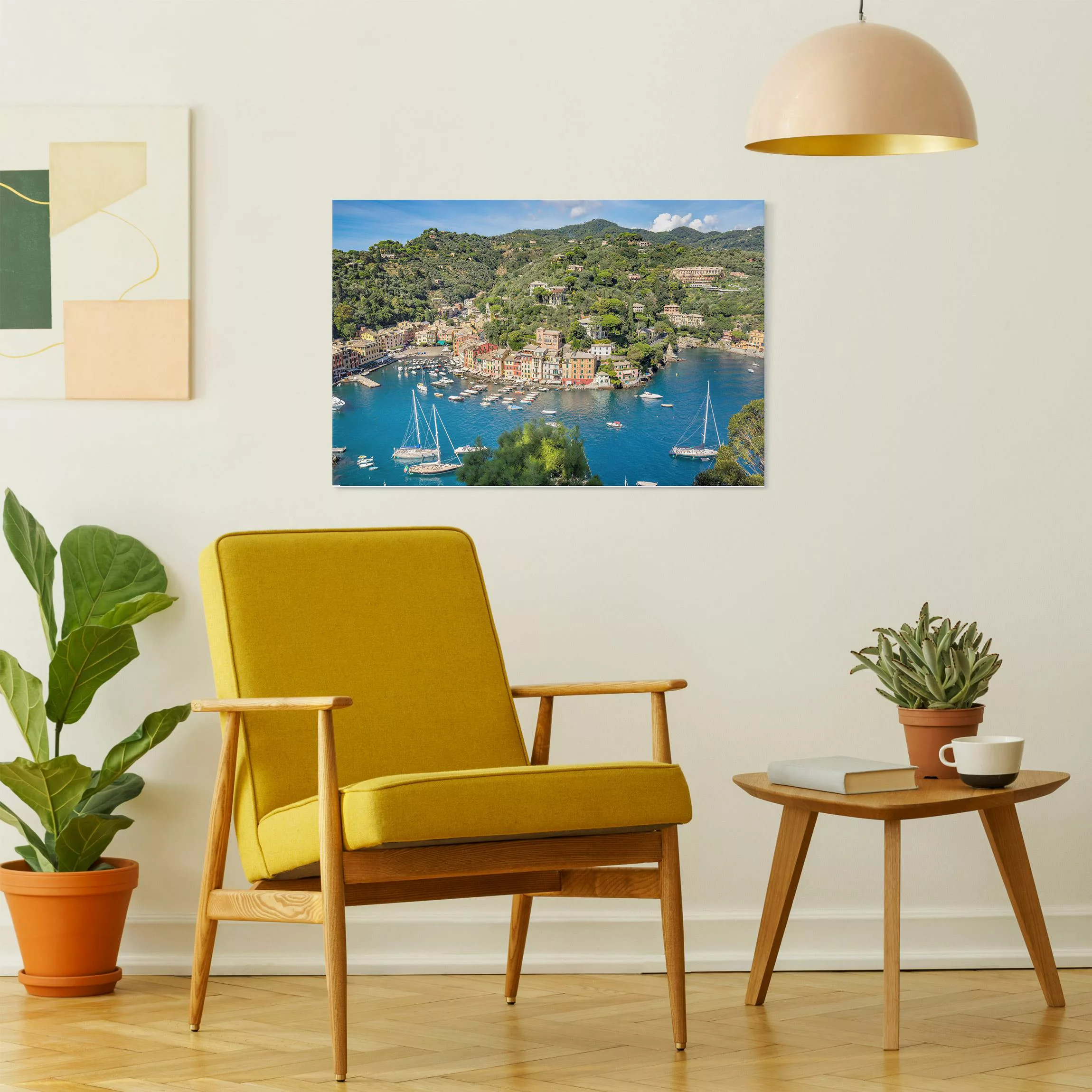 Leinwandbild Portofino Harbour günstig online kaufen