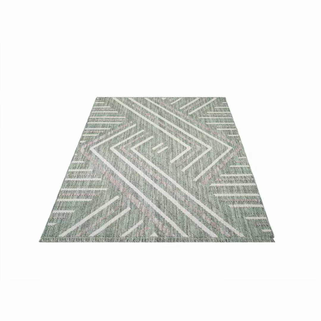 Carpet City Teppich »LINDO 7590«, rechteckig, Kurzflor, Hochtief-Muster/ 3D günstig online kaufen