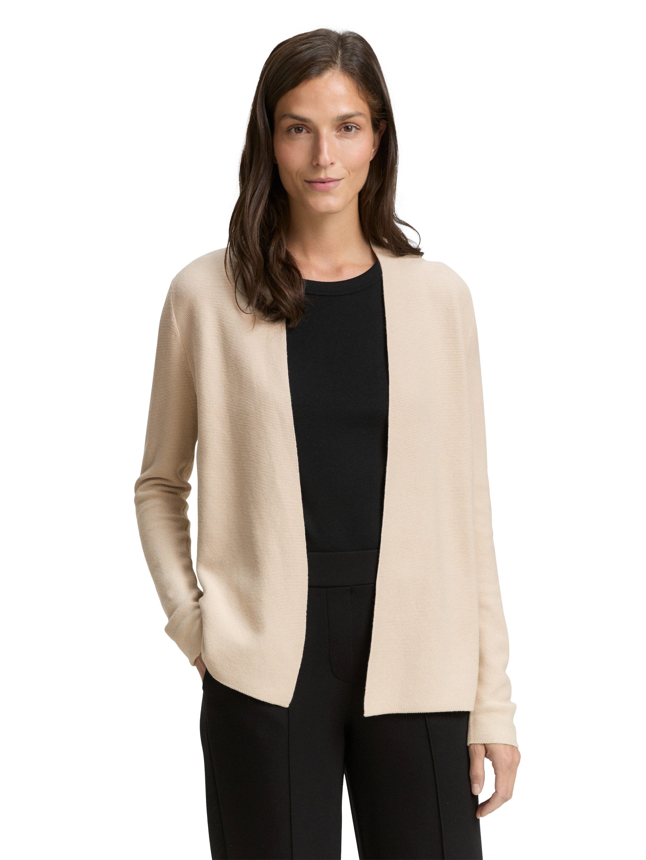 TOM TAILOR Cardigan mit feiner Struktur günstig online kaufen