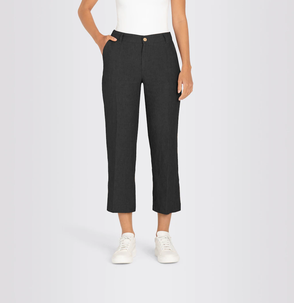 MAC Leinenhose "NORA cropped", Sommerhose temperaturausgleichend und angene günstig online kaufen