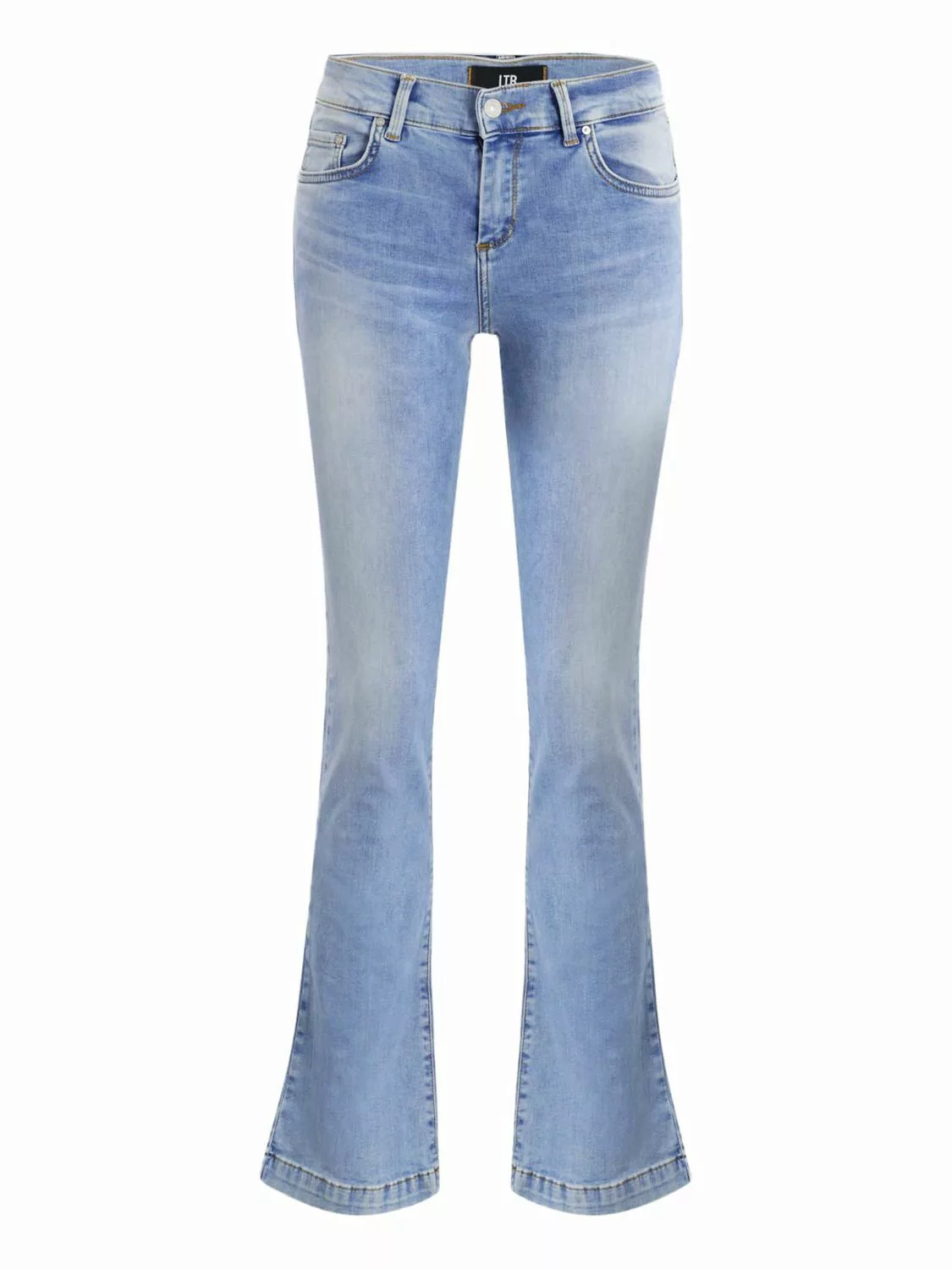 LTB Damen Jeans FALLON Flared Fit - Blau - Ennio Wash günstig online kaufen