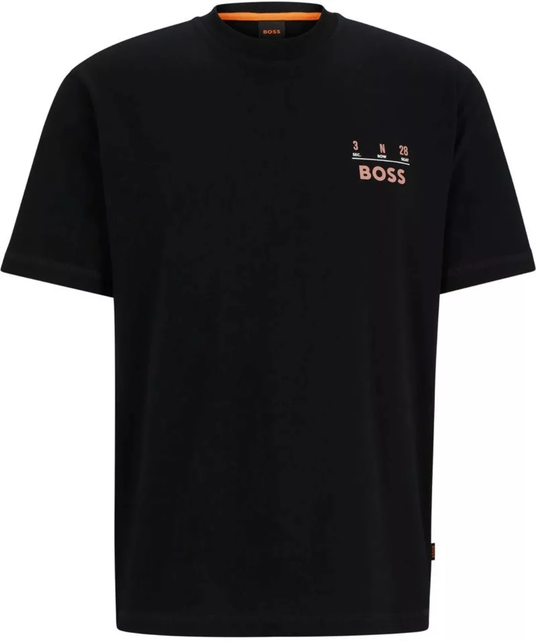 BOSS T-shirt Backprint Schwarz - Größe XXL günstig online kaufen