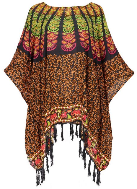 Guru-Shop Longbluse Kaftan, Ibiza-StyleTunika, Boho Bluse, Damen.. alternat günstig online kaufen