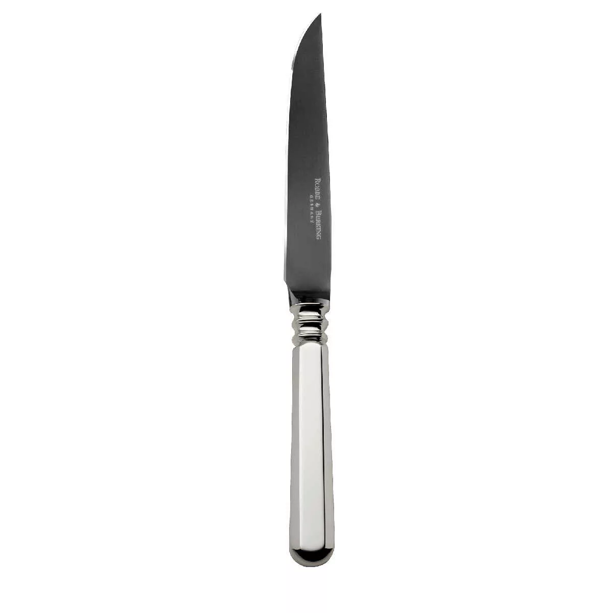 Robbe & Berking Alt-Spaten - 150 g versilbert Steakmesser Frozen Black 222 günstig online kaufen