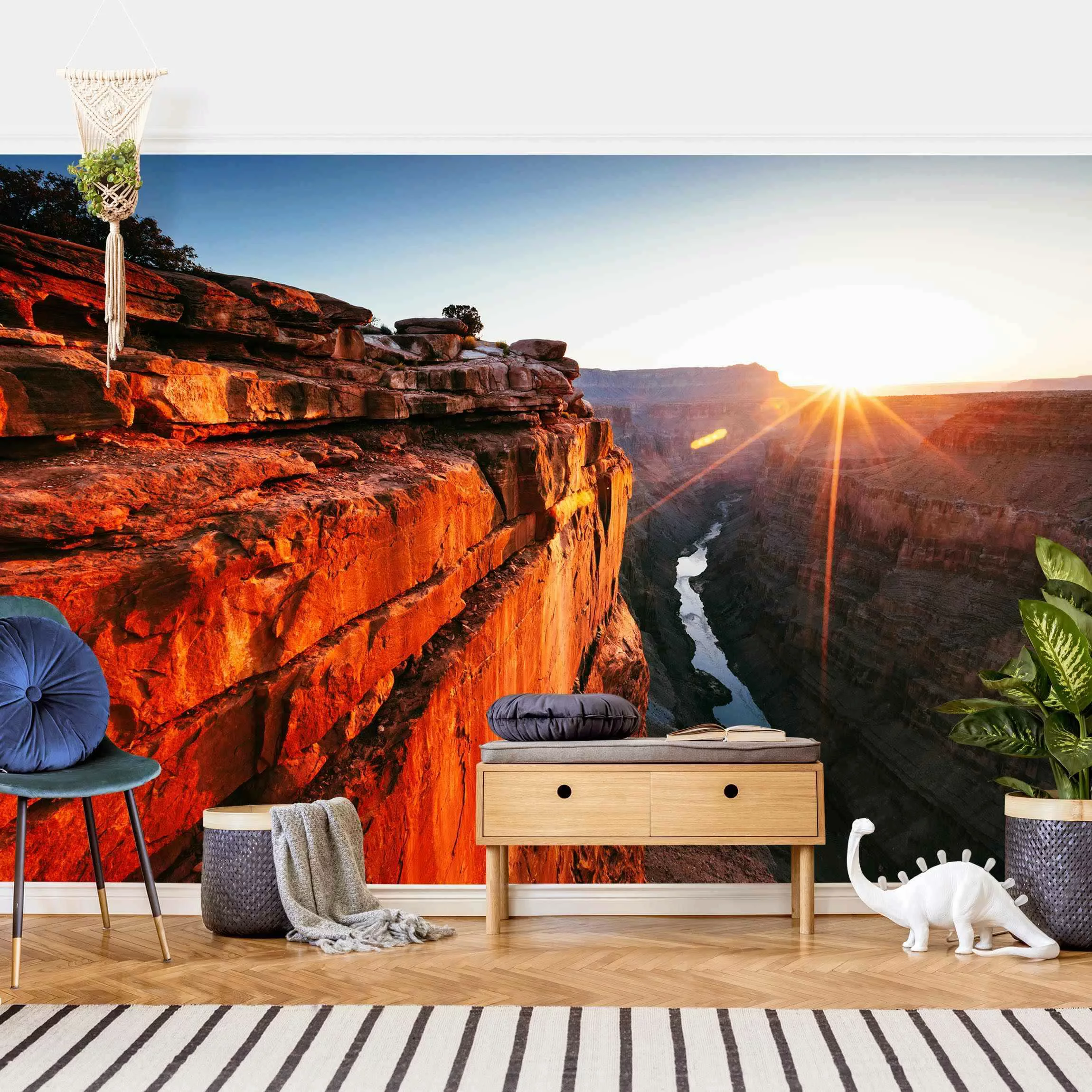 Fototapete Sonne im Grand Canyon günstig online kaufen