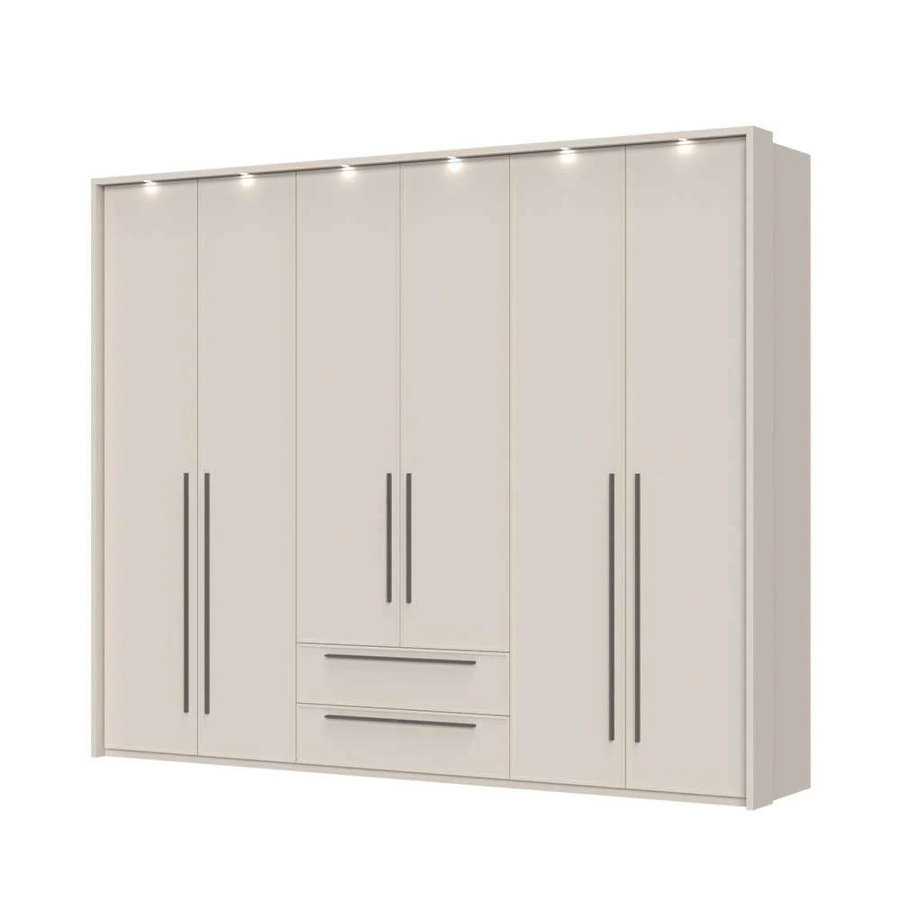 Places of Style Drehtürenschrank "Opera mit oder ohne Kranz inkl. LED-Bel., günstig online kaufen