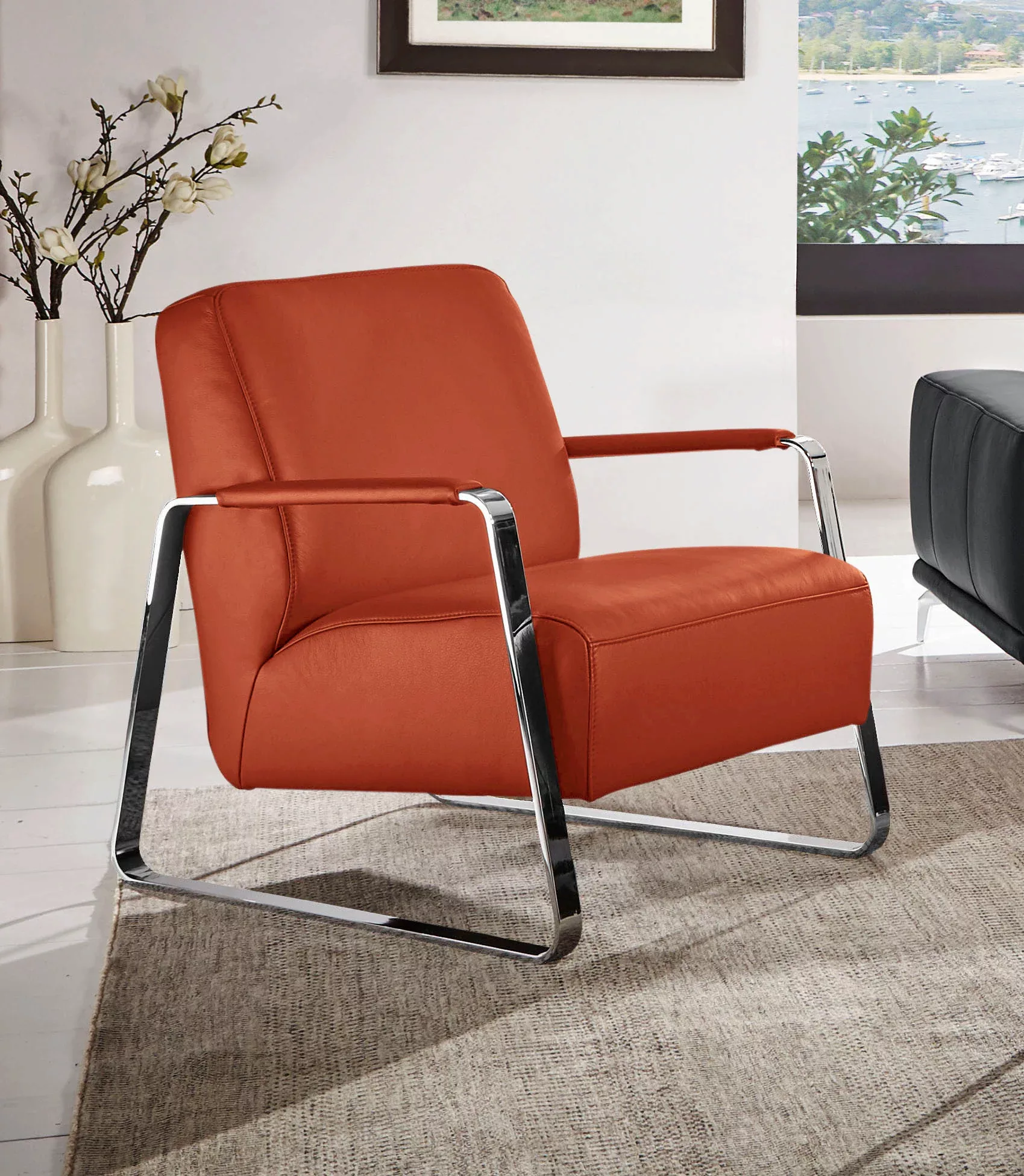 W.SCHILLIG Cocktailsessel "quadroo Designsessel, Loungesessel", mit bezogen günstig online kaufen