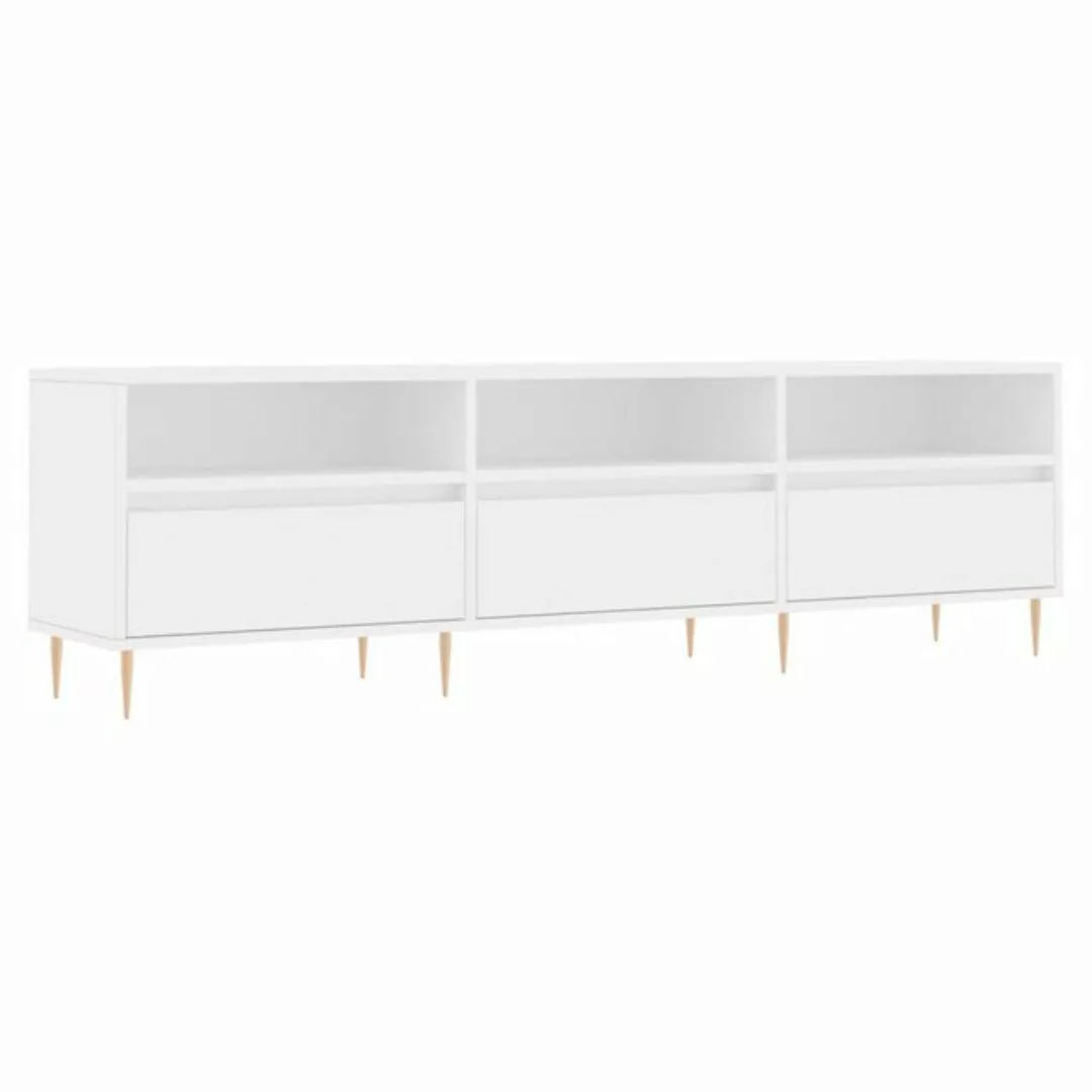 vidaXL TV-Schrank TV-Schrank Weiß 150x30x44,5 cm Holzwerkstoff günstig online kaufen