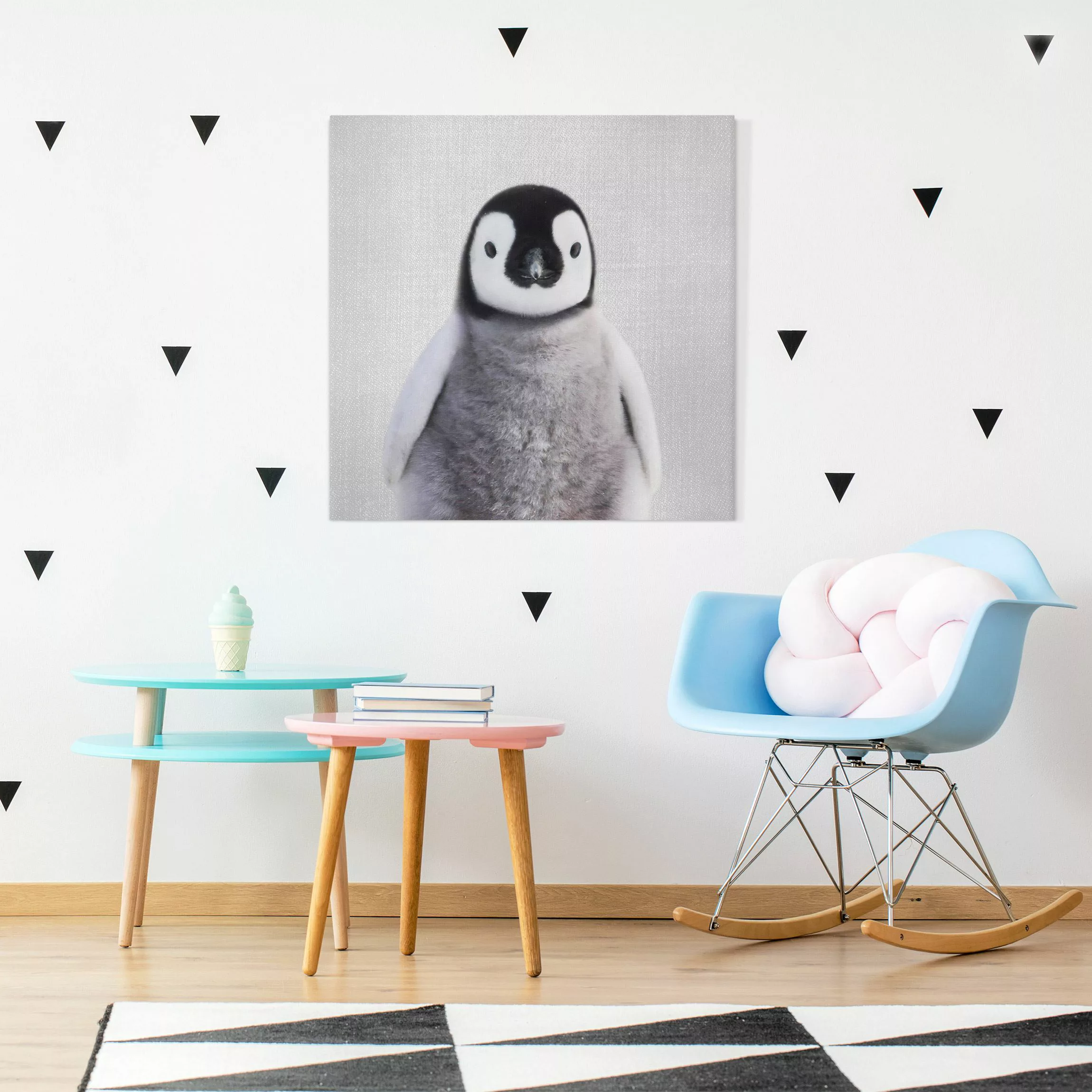 Leinwandbild Baby Pinguin Pepe günstig online kaufen