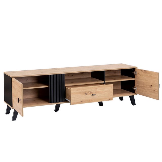 Fine Life Pro TV-Schrank Stilvolle Eleganz: 172cm TV-Schrank mit Holz- und günstig online kaufen