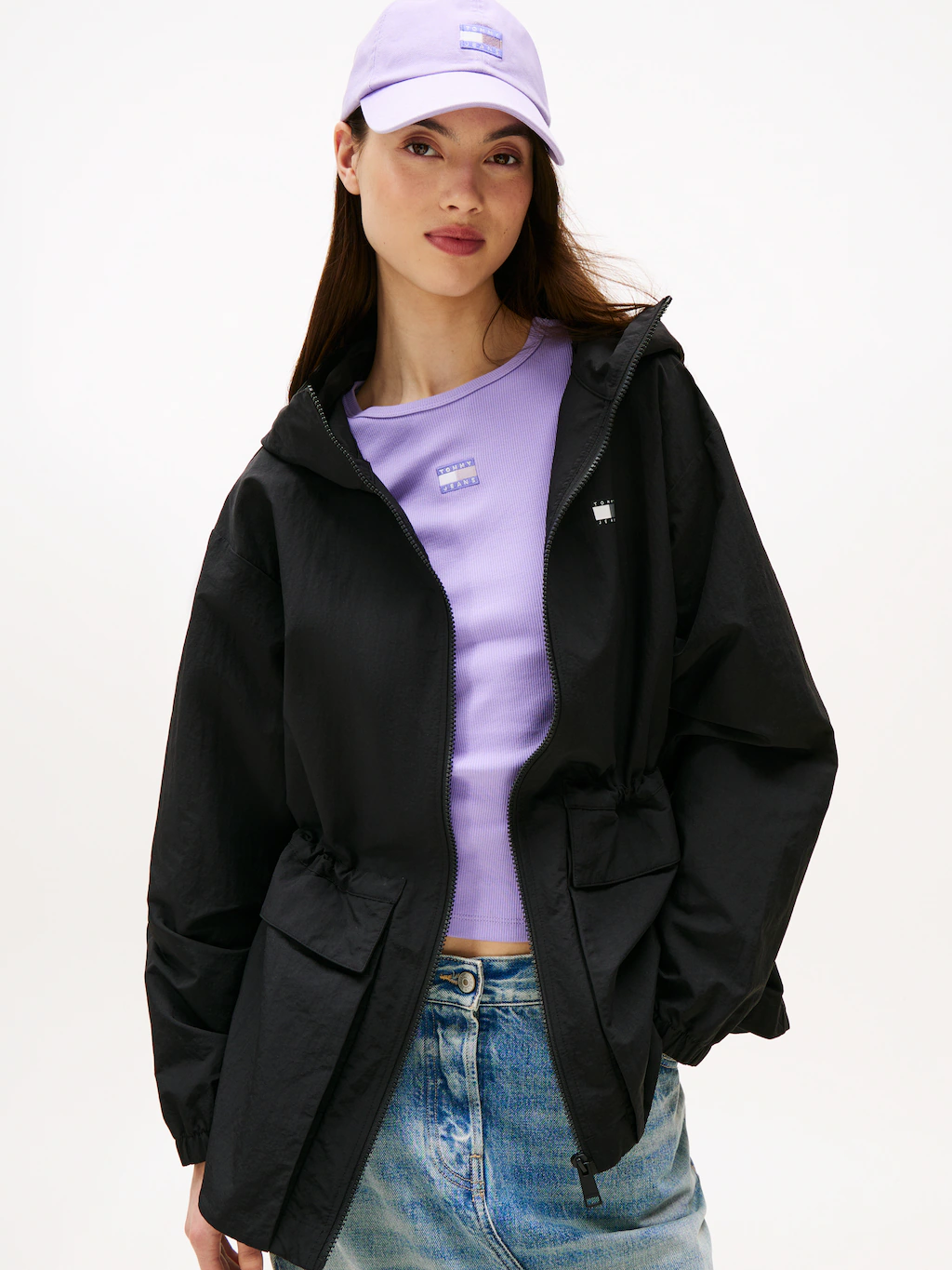 Tommy Jeans Windbreaker TJW MIDI HOODED günstig online kaufen