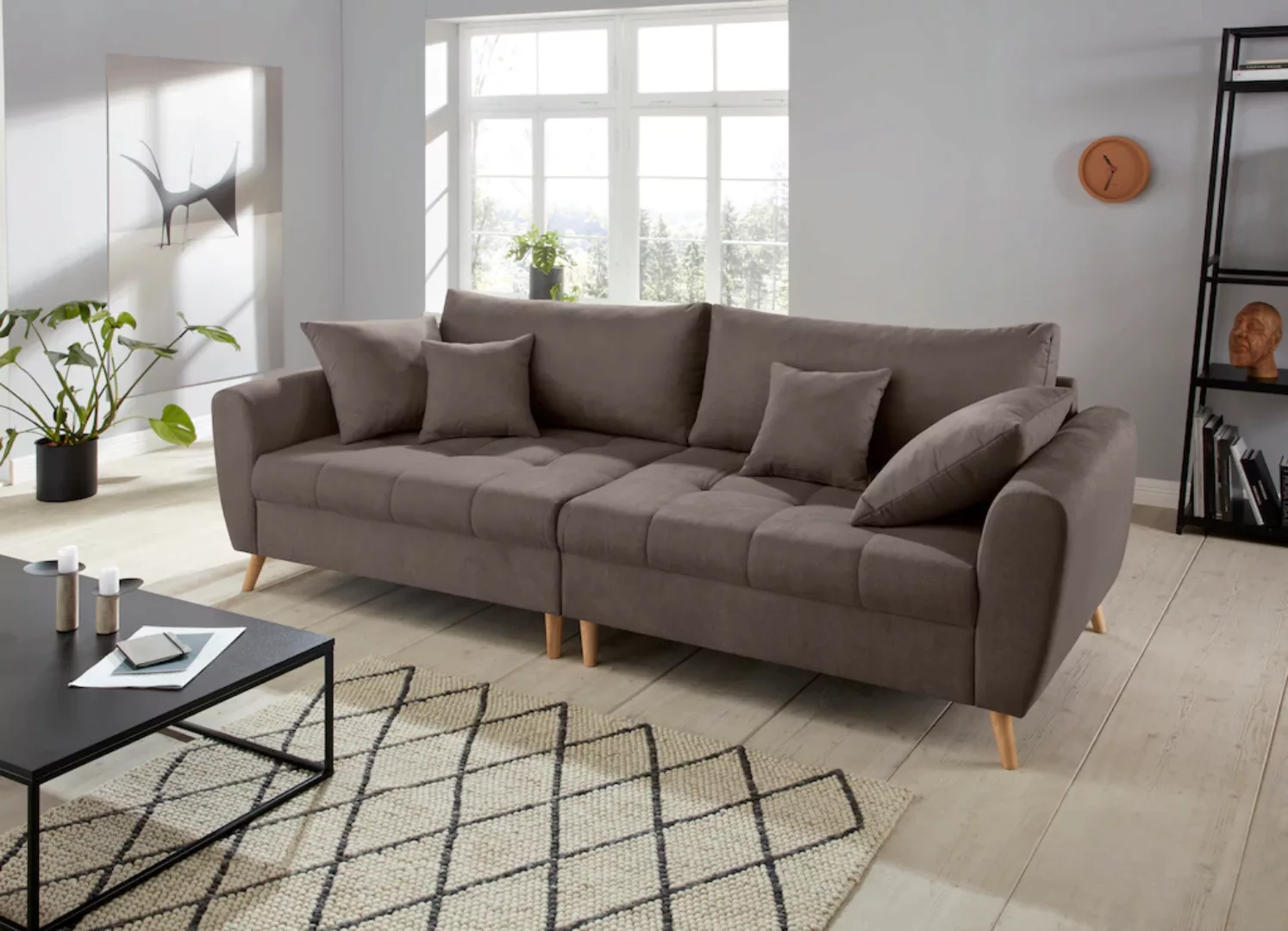 Home affaire Big-Sofa "Penelope Luxus" günstig online kaufen