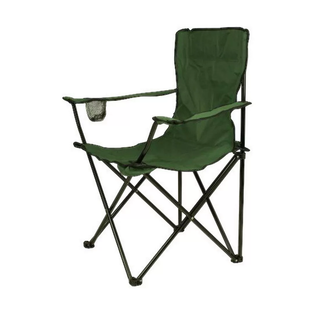 VCM Campingstuhl dunkelgrün Stahlrohr B/H/L: ca. 50x85x85 cm günstig online kaufen