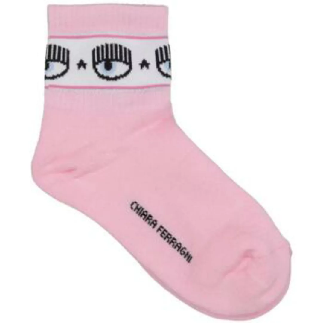 Chiara Ferragni  Socken Calzini Donna  75SB0J21 ZG043 439 Rosa günstig online kaufen